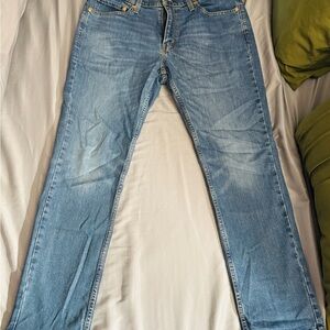 Levi's Men's Slim Jeans in Light Blue